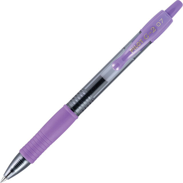 Pilot G2 VIOLET #BL-G27V Gel 0.7mm Fine Pen - (12/bx)