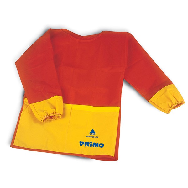Primo Apron Long Sleeve #219GREMB Plastic
