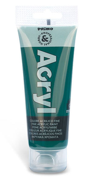 Primo Acrylic Tube #75641 EMERALD GREEN 75ml