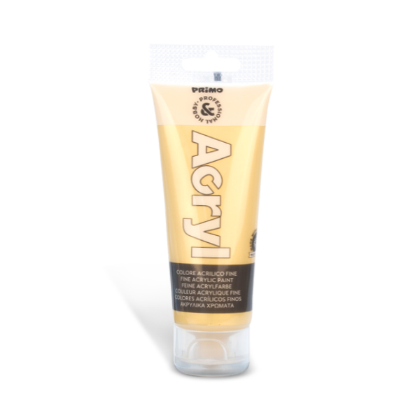 Primo Acrylic Tube #75920 GOLD 75ml Paint