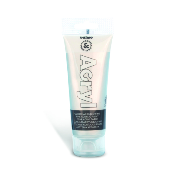 Primo Acrylic Tube #75910 SILVER 75ml Paint