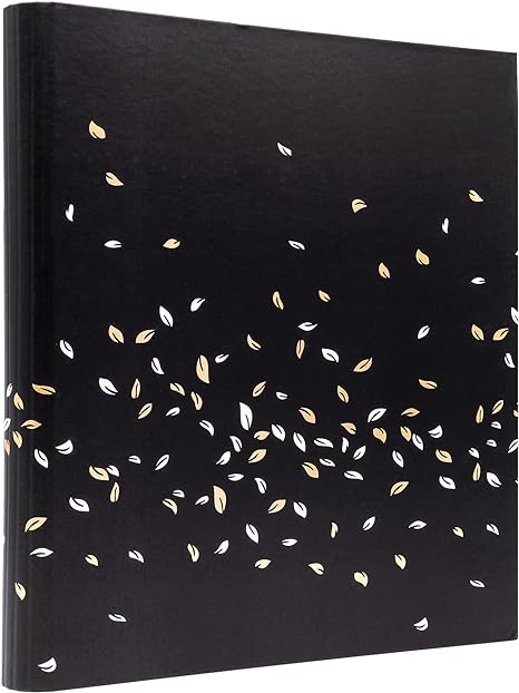PUKKA Binder BLACK 3 Ring A4 ROCHELLE & JESS with Dividers & Planner