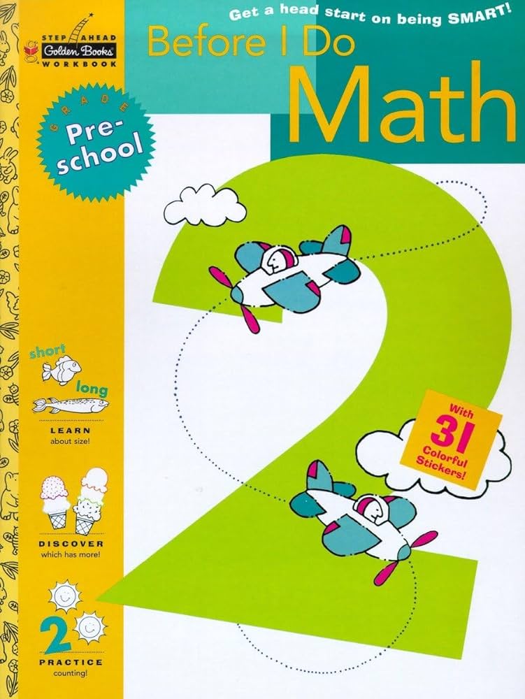 Before I Do Math Preschool Step Ahead