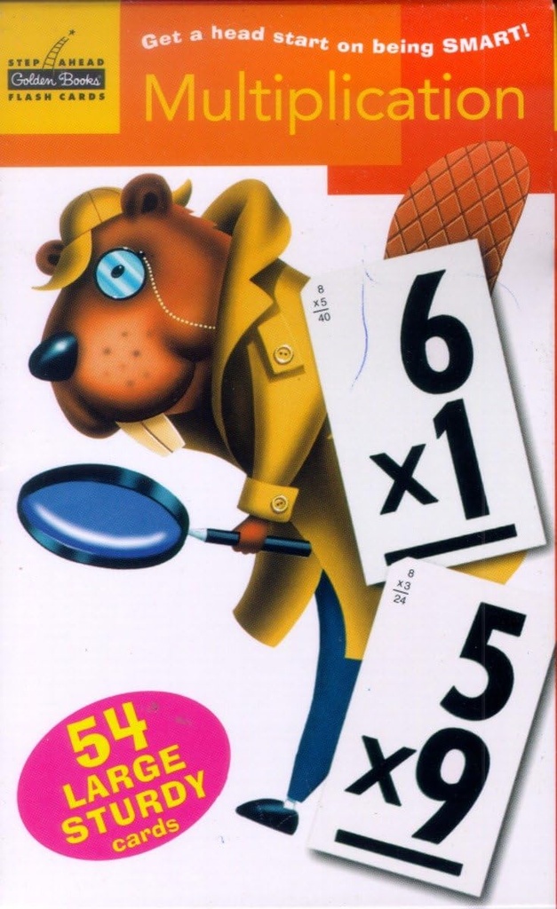 Multiplication Flash Cards Step Ahead