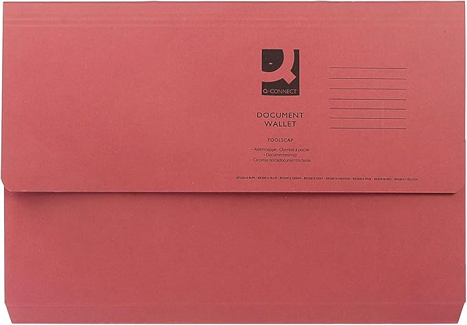 Document Wallet RED Q-Connect