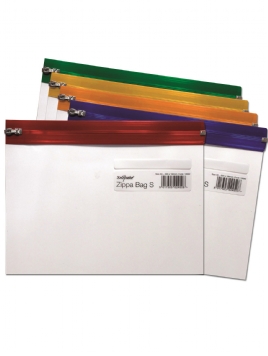 SNOPAKE Zippa Bag S A5 Assorted Colors (Singular) - (5/pk)