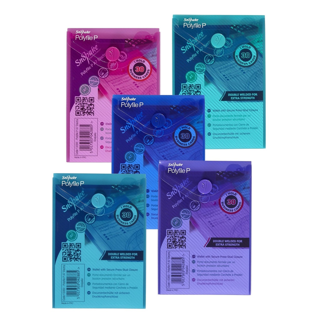 SNOPAKE Polyfile P A7 ELECTRA Colors (Singular) - (5/pk)