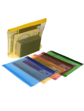 SNOPAKE HC A4 Plus Zippa Bag Asst. 5/pk