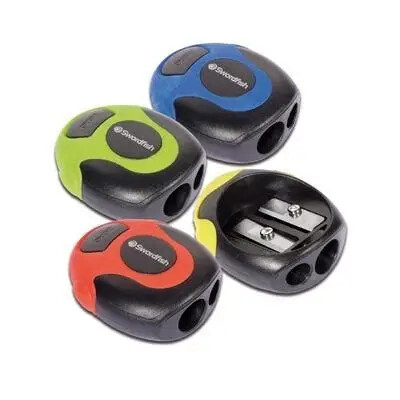 Swordfish Sharpener Soft Grip Two Hole (Singular) - (30/Tub)