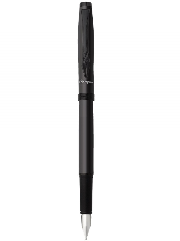 VIBE Fountain Black Silver Pen - (12/bx)