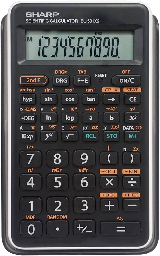 SHARP Scientific 10 Digit Calculator #EL501X