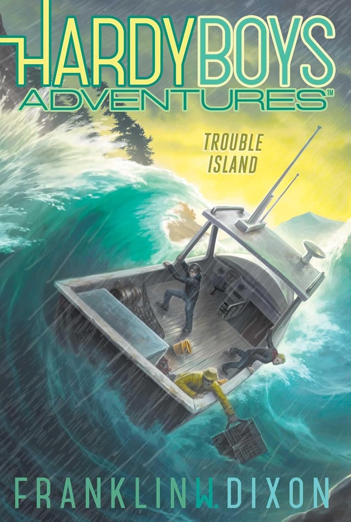 Trouble Island #22 Hardy Boys