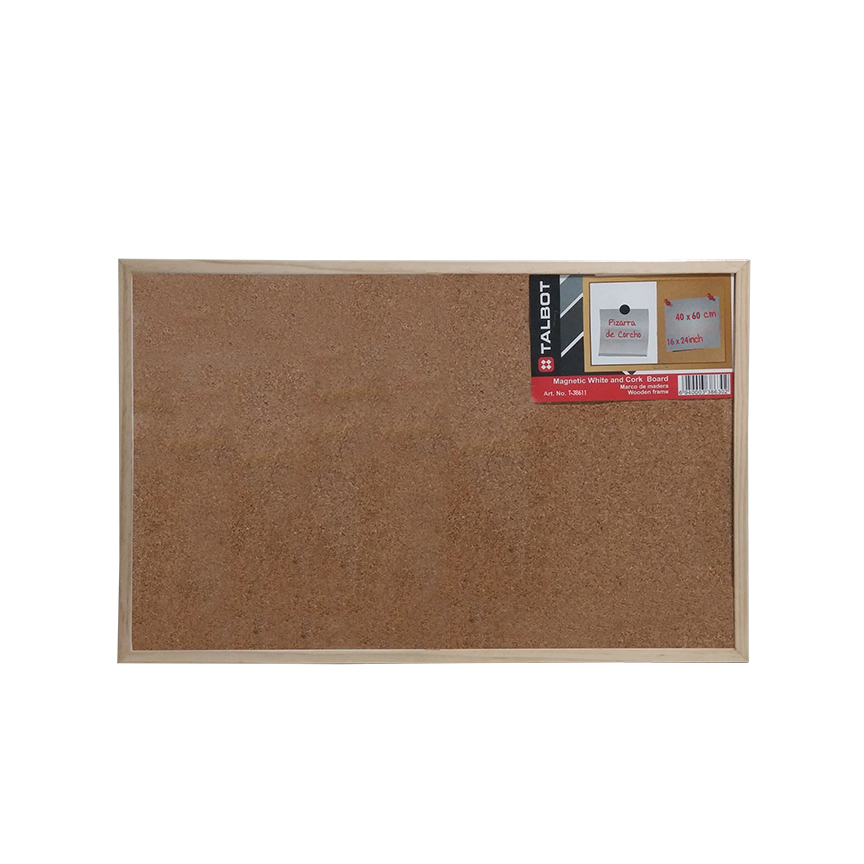 Corkboard 16x24" w/Wood Frame - Talbot
