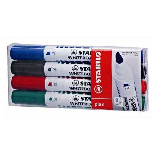 Plan Whiteboard Marker Asst. 4's Chisel