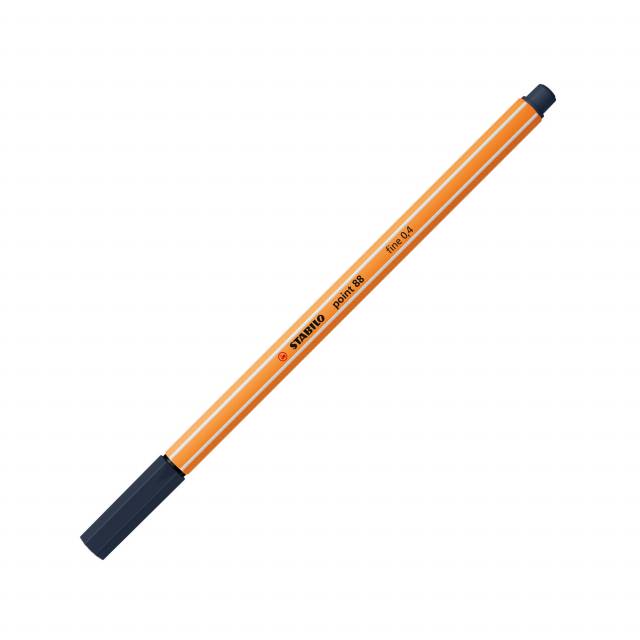Stabilo POINT 88 Fineliner PAYNE's GREY 0.4mm - (10/bx)