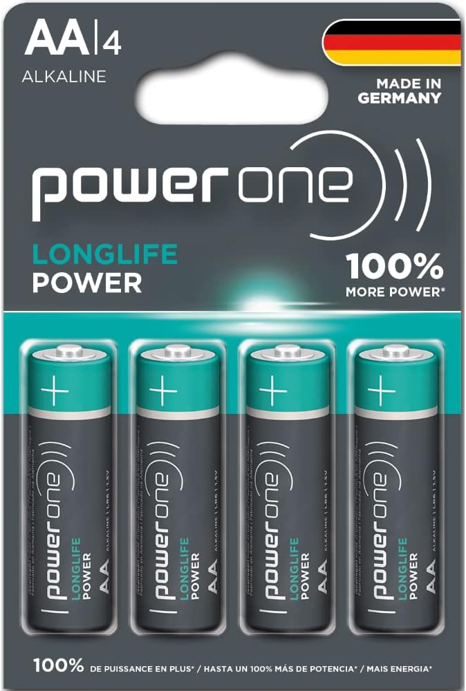 Powerone Longlife AA Power Battery 4pk
