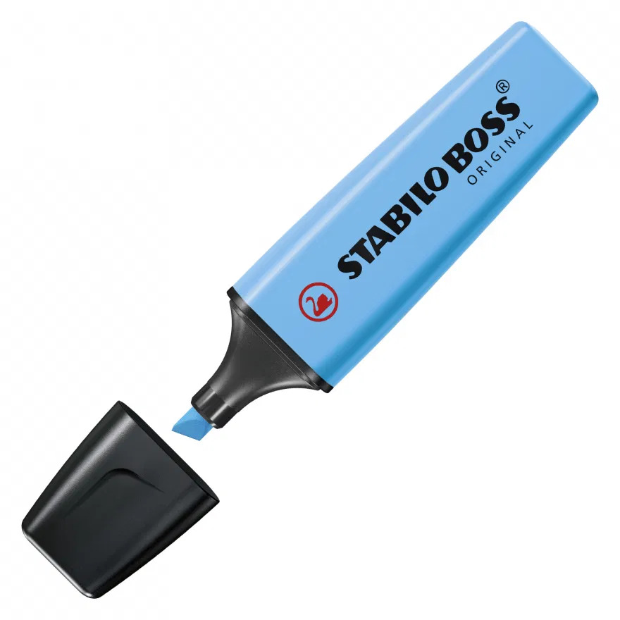 Boss Highlighter BLUE - (10/bx)