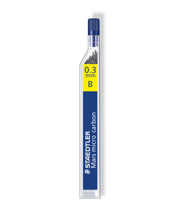 Staedtler Leads 0.3mm B 12/tube