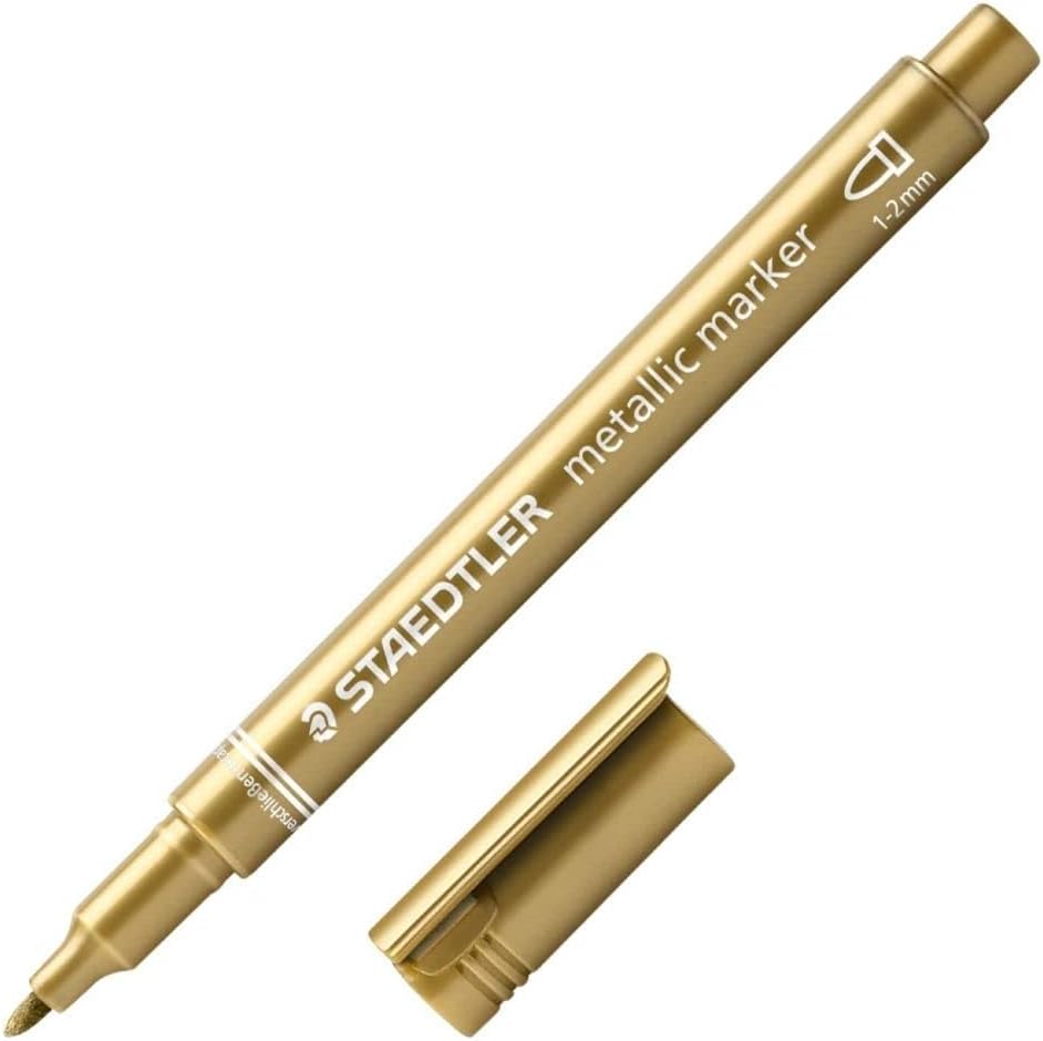 STAEDTLER #11 GOLD Metallic Marker  (Single) - (10/bx)