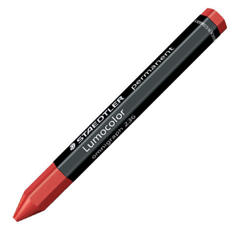 Staedtler Omnigraph RED 236-2 Marking Crayon (Single) - (12/bx)