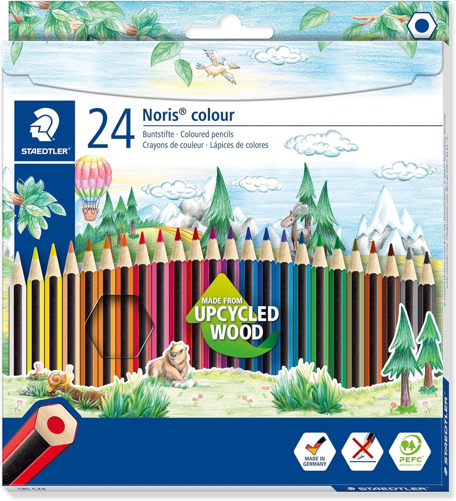 Noris Club Pencils #144 NC24 Sets 24pk