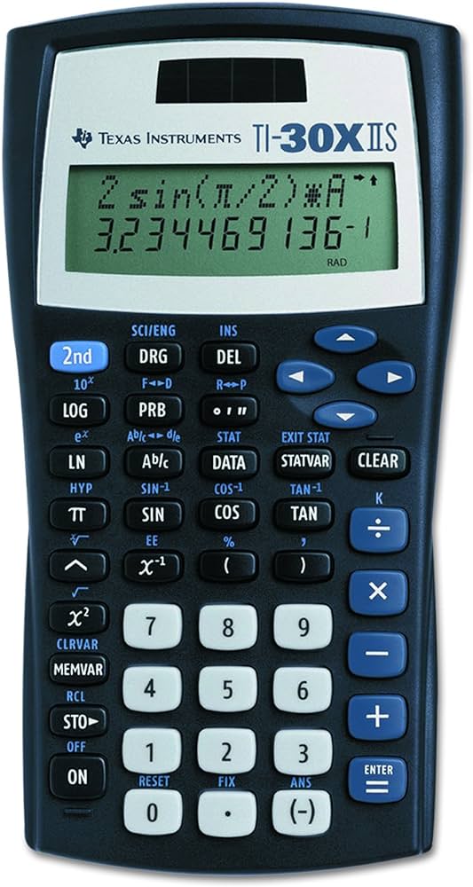 Texas TI-30XIIS Scientific 10Dig Calc.