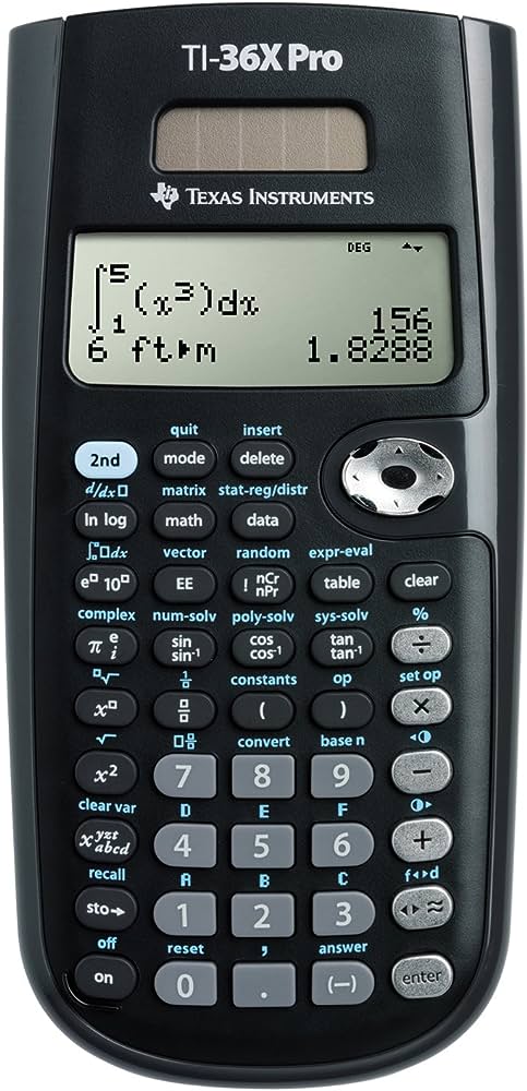 Texas TI-36X Pro Scientific 16Dig Calc.