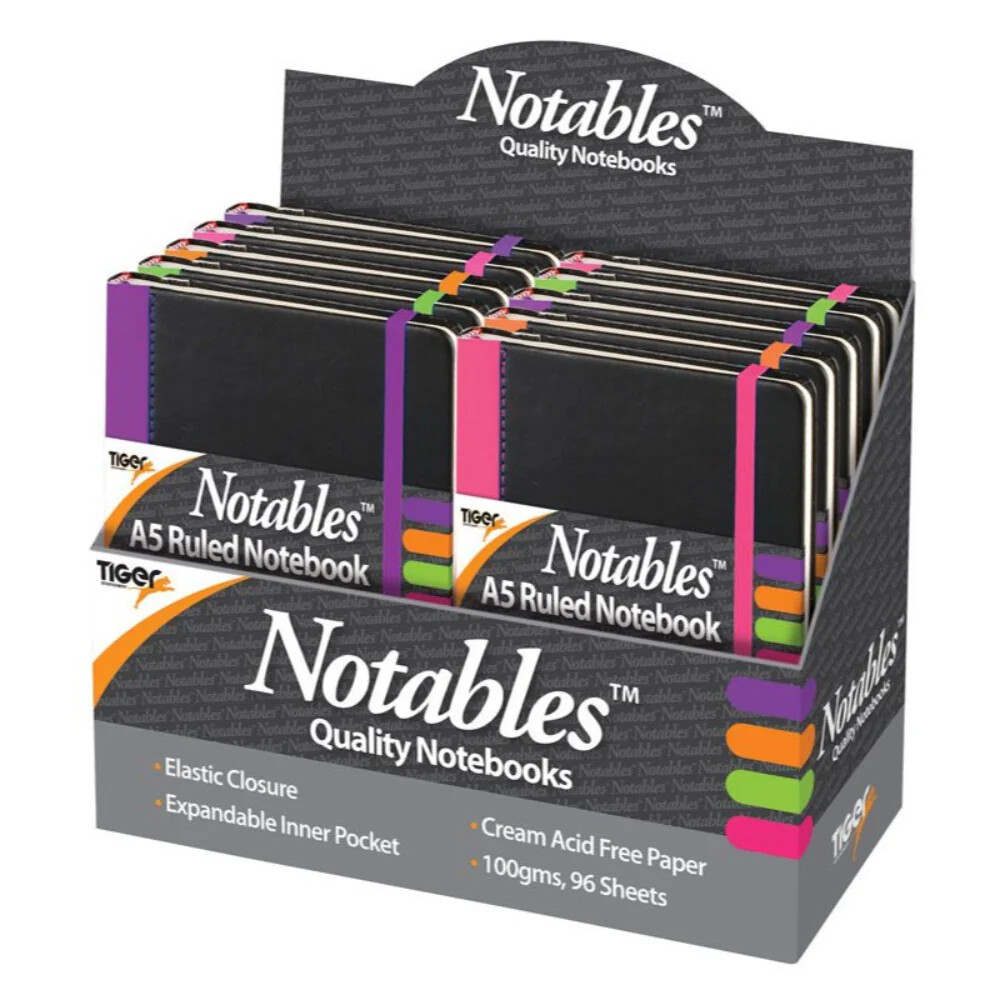 Notables SOFT FEEL A5 Notebook Assorted