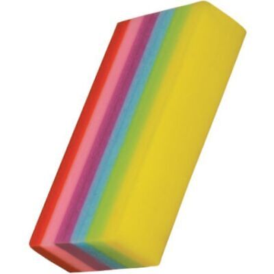 Rainbow Erasers  (Singular) - (24/Tub)