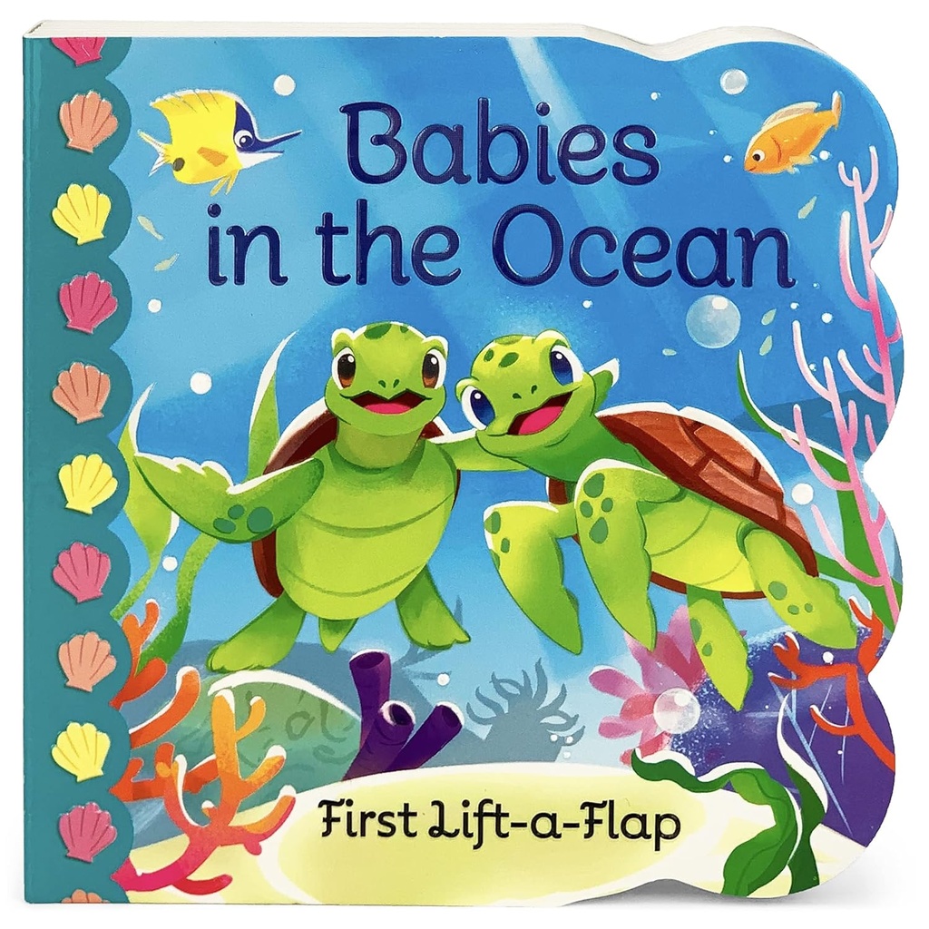 Babies in the Ocean Lift a Flap - Sale