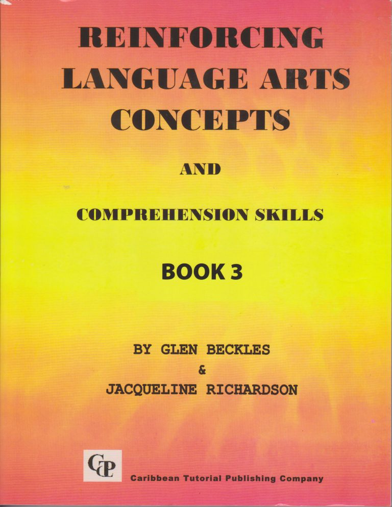 Reinforcing Language Arts Concepts and Comprehension Skills Book 3