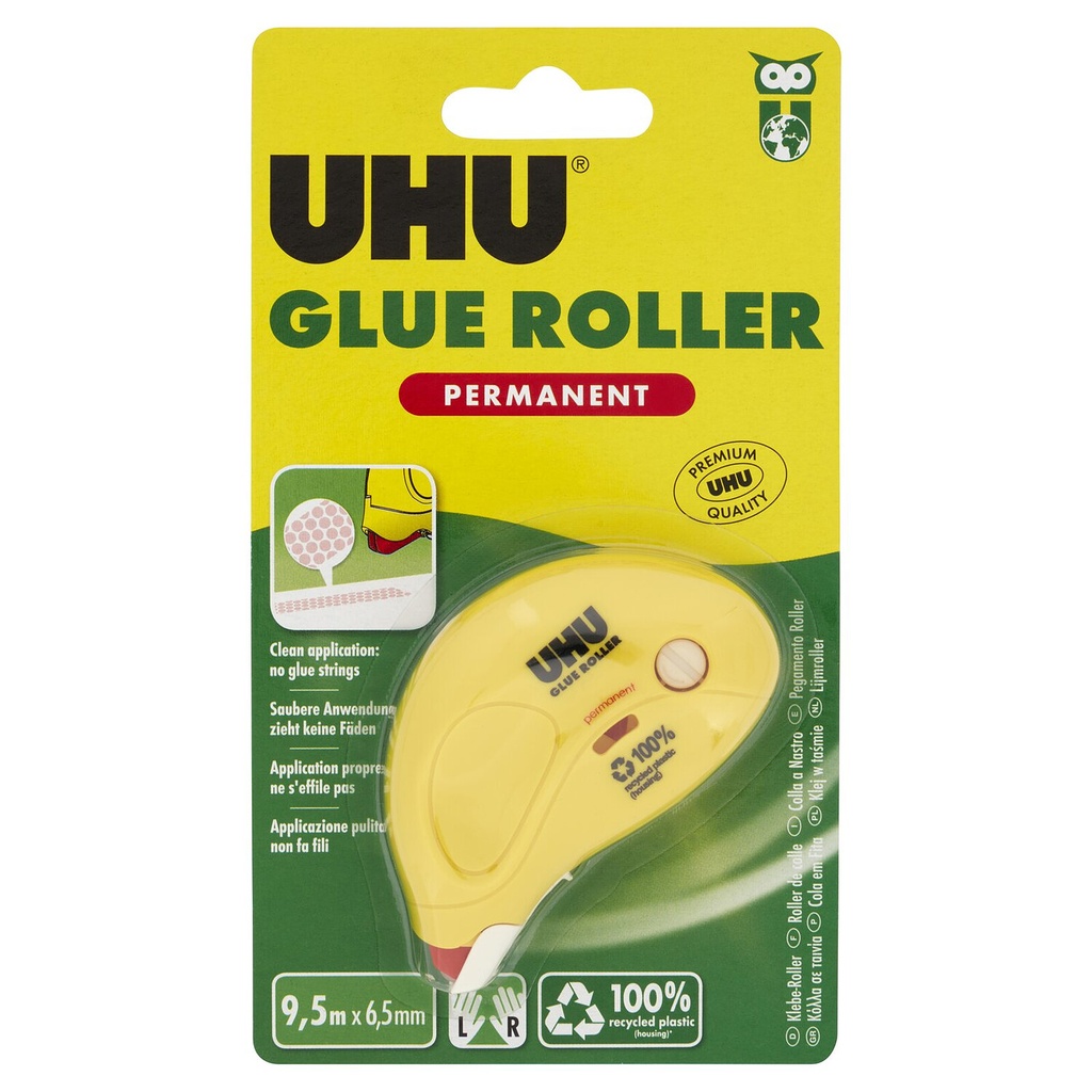 UHU Glue Roller #50465 Perm 6.5x8.5m - (24/bx)