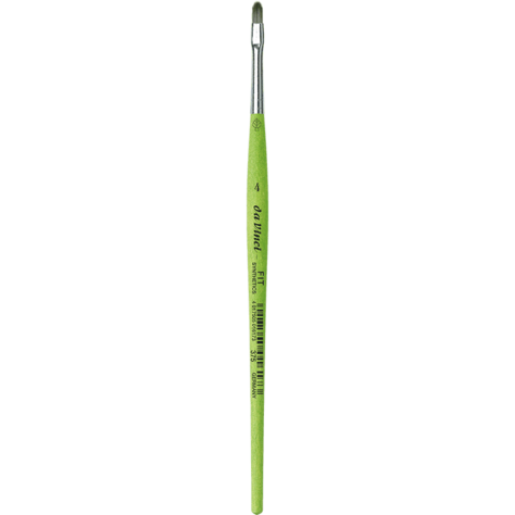 Da Vinci Acrylic FILBERT #4 Ser375 Hobby Brush - (12/bx)