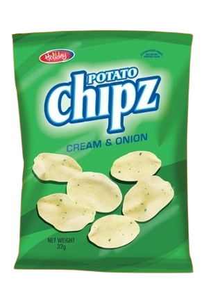 Chipz Cream & Onion 32G