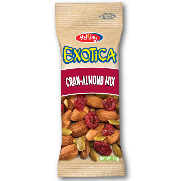 Exotica Cran-Almond Mix 55g