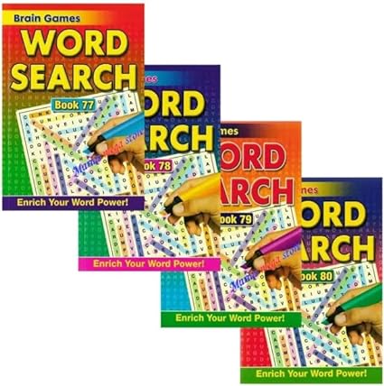 Wordsearch Book A5 160pg