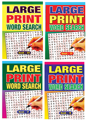 Wordsearch A5 Large Print Series 3175 