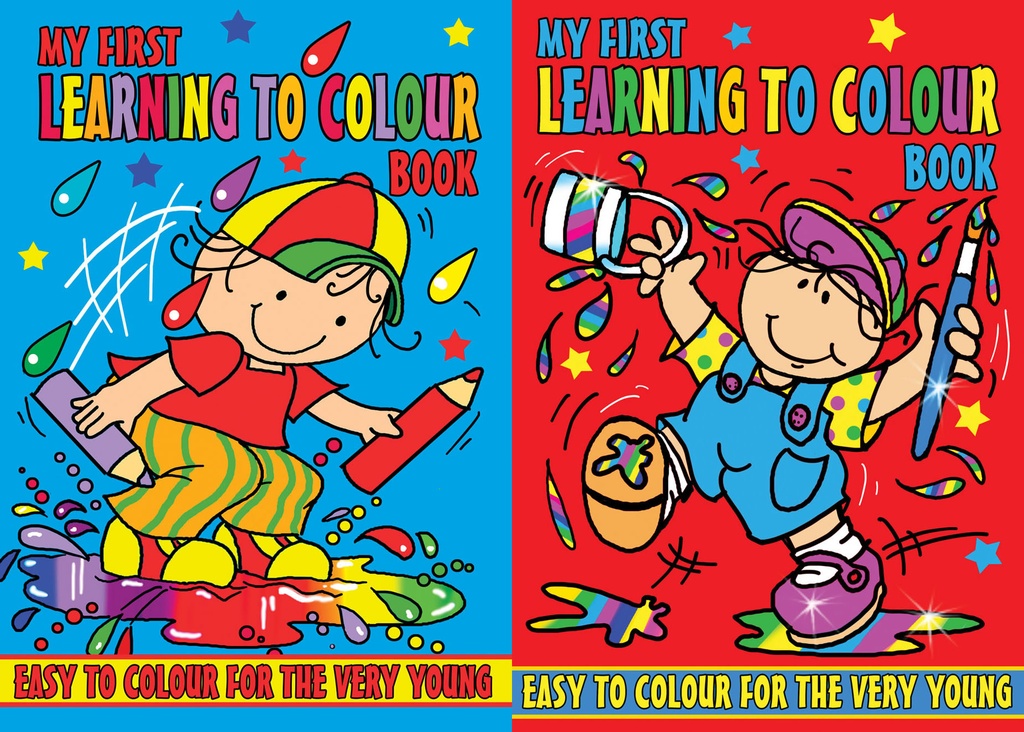 My First Learning To Colour Book Series 4065 - (48/ctn)
