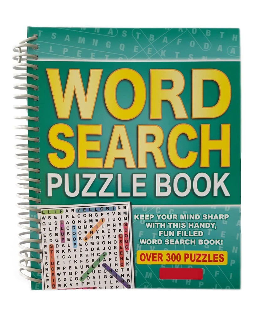 Wordsearch Spiral 228pg Series #4145
