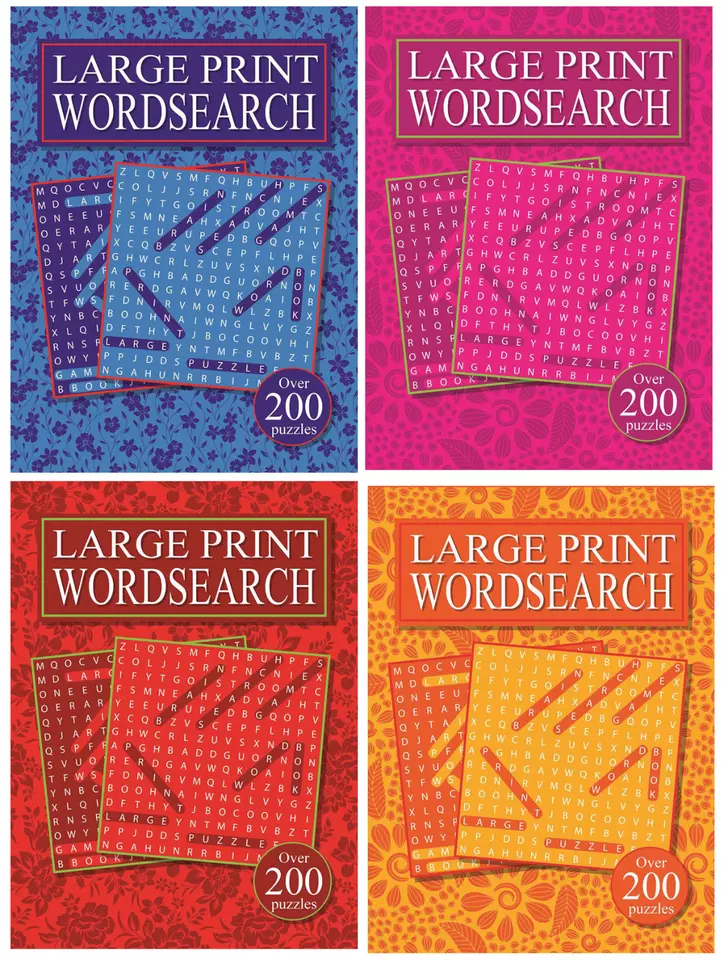 Large Print Classic Wordsearch Series #4160 
