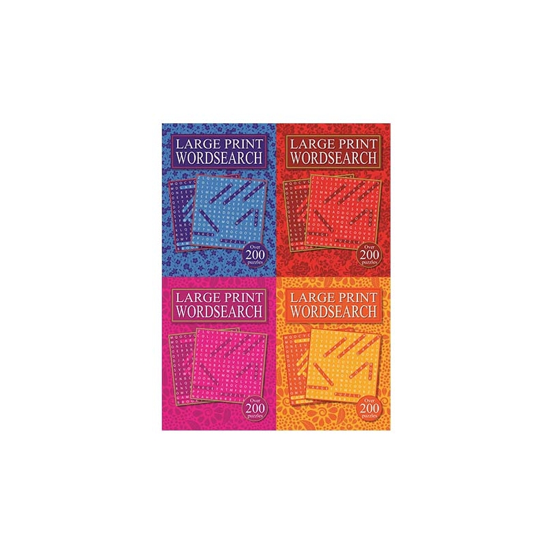 Classic Wordsearch A5 Large Print - (72/ctn)