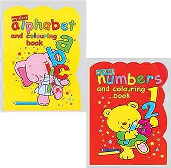 ABC/123 To Colour Book 635 Series 16pg 
