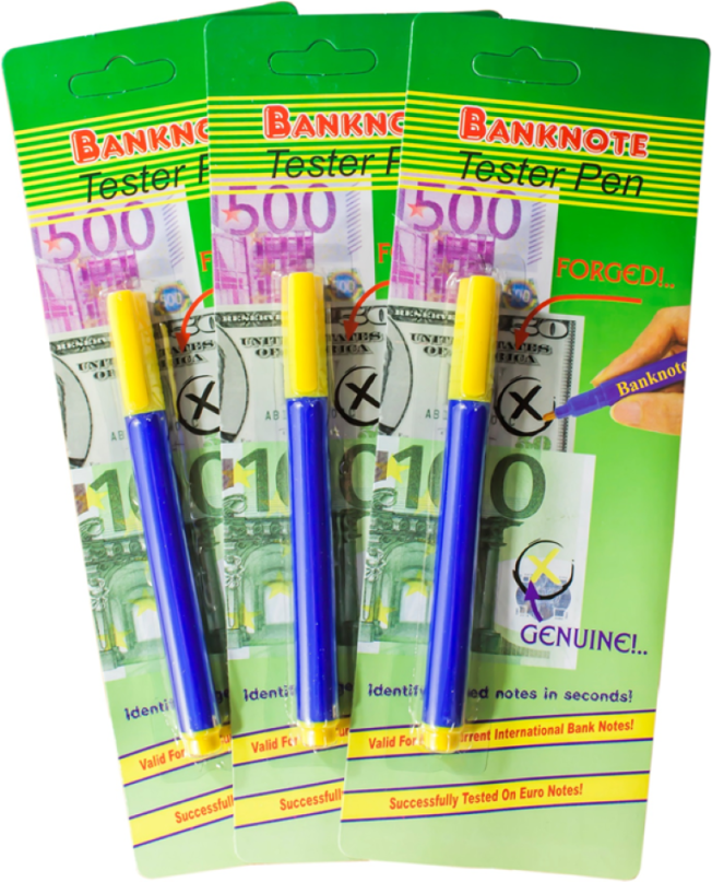 BANKNOTE Tester Pen - Counterfeit Detector Pen