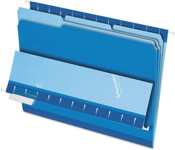 Pendaflex File Folders L/S BLUE #4210 - Sold Singular