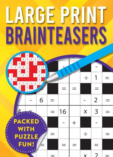 0709727194 Brain Teasers Large Print