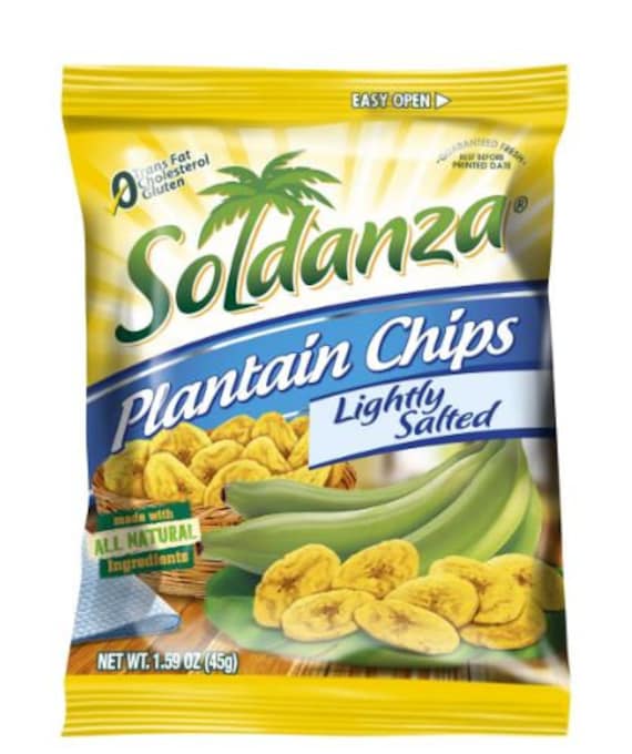 Plantain Chips Lightly Salted 45g - SOLDANZA