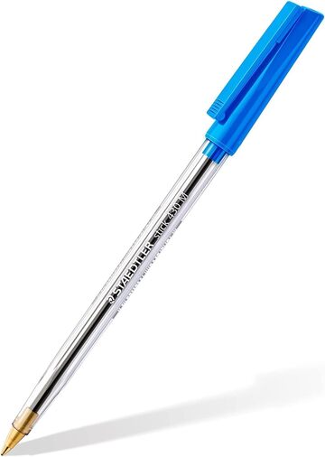 Staedtler 430M2 BLUE MEDIUM Ballpoint Stick Pen