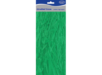 Shredded Tissue GREEN Medium (County)