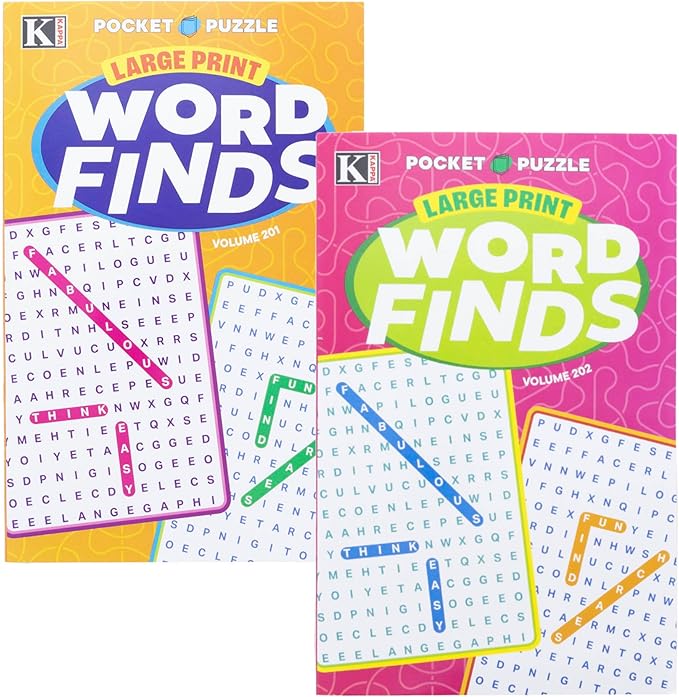 Pocket Word Finds Puzzle Book