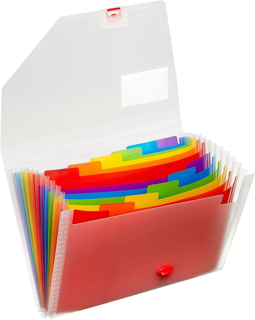 Expanding File 13pkt A4 Rainbow